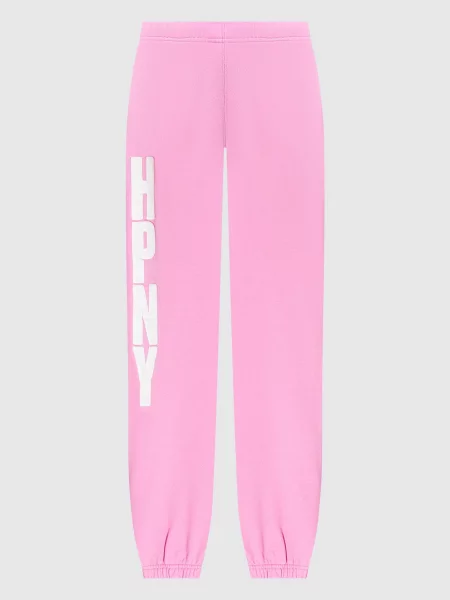 Джоггеры Heron Preston с принтом розовые