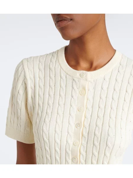 Pulover Polo Ralph Lauren tricotate alb