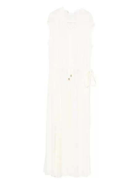 Rochie maxi Fabiana Filippi fără mâneci de costum