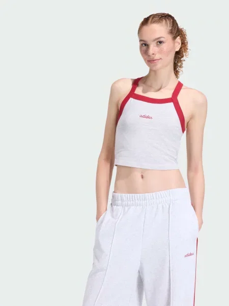 Топ adidas Adidas Essentials сірий