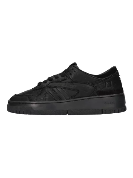 Sneakersy D.a.t.e. skórzane czarne
