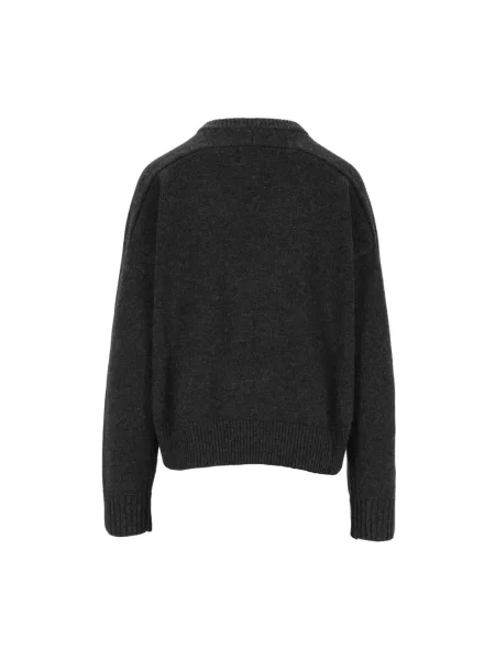 Sweter Loulou De Saison z kaszmiru szary