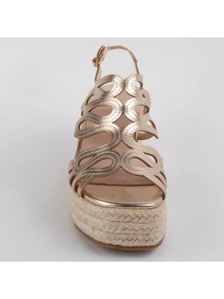 Pantofi Montevita auriu