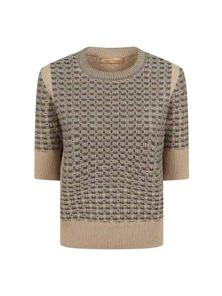 Sweter Ermanno Scervino beżowy