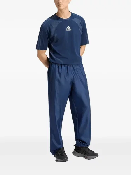 Tricou Adidas din jerseu albastru