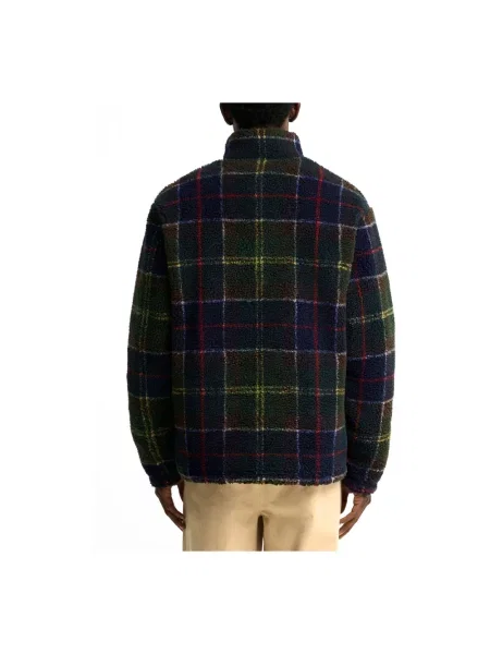 Bluza polarowa Barbour zielona