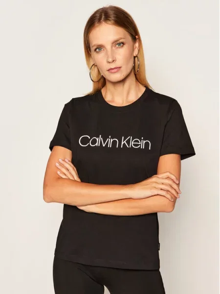Calvin Klein T-Shirt Core Logo czarny