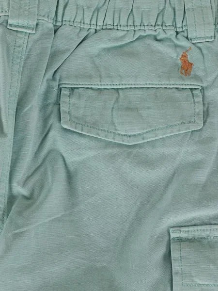 Spodnie cargo dziecięce Polo Ralph Lauren niebieskie