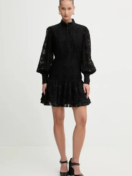 Bardot sukienka czarna