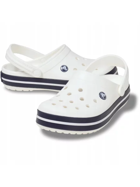 Crocs Buty Chodaki Klapki Crocband Clog białe
