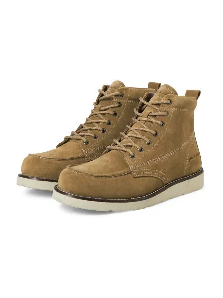 JACK & JONES Šnurovacie čižmy JFWTORONTO horčicová
