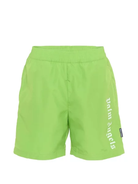 Szorty dziecięce Palm Angels zielone