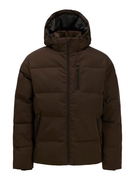 JACK & JONES Geacă de iarnă JJEBECKS închis maro