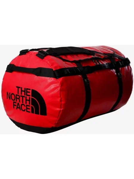 Torba The North Face Base Camp Duffel czerwono-czarna czarna