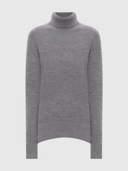 Шерстяной свитер Toteme серый