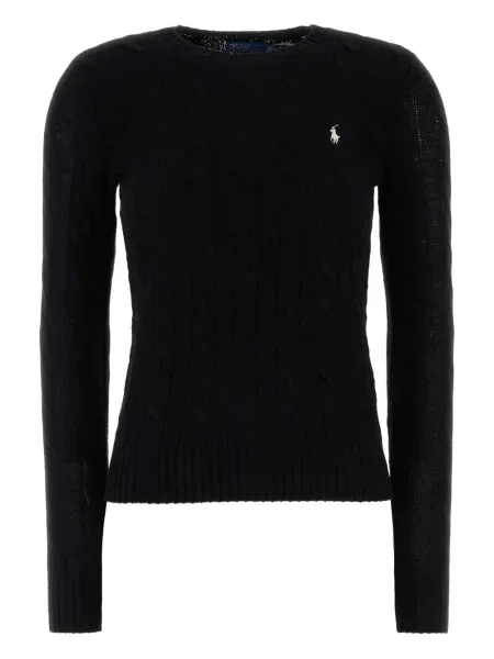 Пуловер Polo Ralph Lauren черно