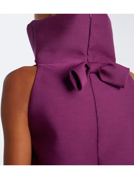 Rochie Balenciaga de lână violet