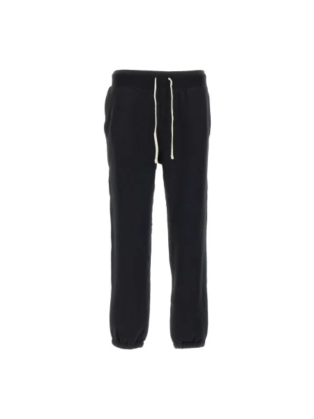Dzianinowe spodnie dresowe Ralph Lauren czarne