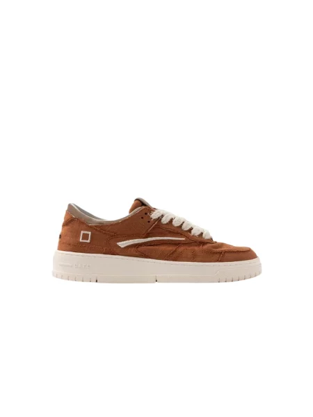 Sneakersy D.a.t.e. brązowe