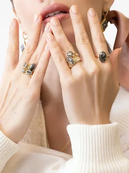 Prsten Nimo With Love žuta