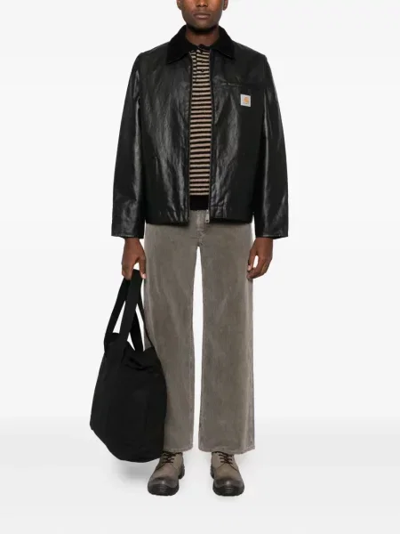 Geacă Carhartt Wip din canvas negru