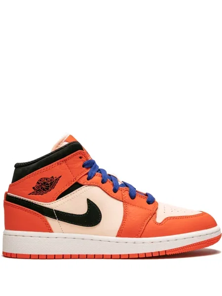 Sneakersy dziecięce Jordan Air Jordan 1 pomarańczowe