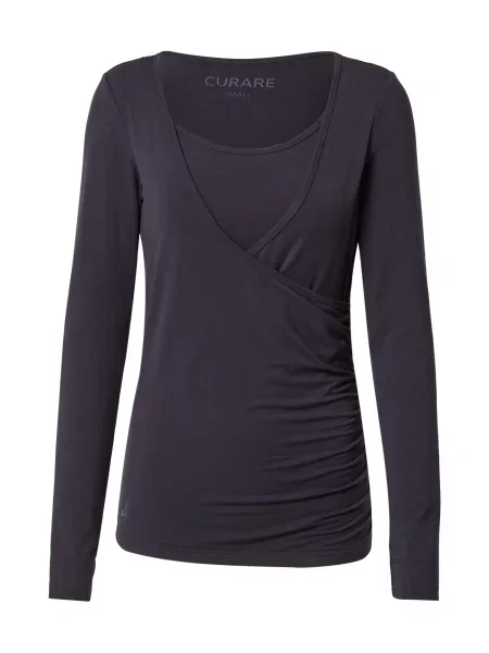 CURARE Yogawear Tricou funcțional Flow noapte albastru