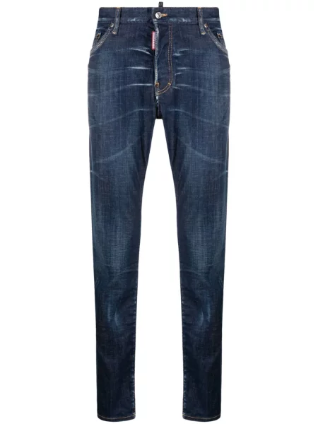 Rastezanje traperice Dsquared2 plava