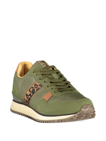 Sneakerși Napapijri cu imagine verde