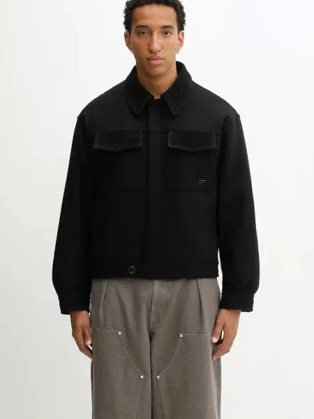 Filling Pieces jachetă din amestec de lână Box Varsity