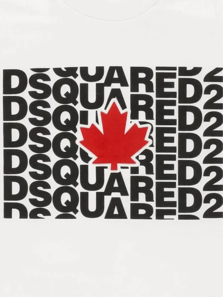 Tricou copii Dsquared2 alb