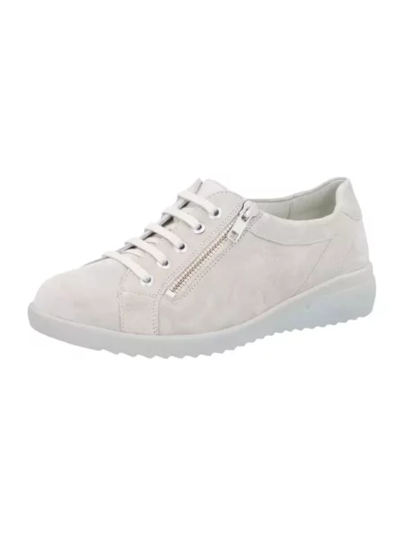 Sneakersy Solidus sznurowane beżowe