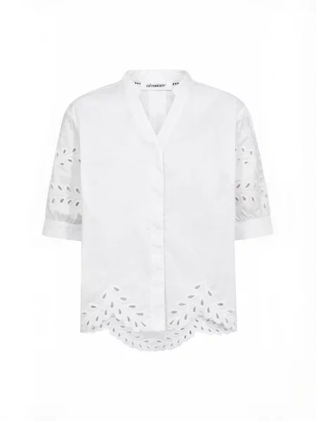 Co'couture Top PoppyCC alb