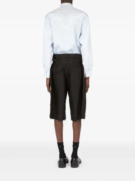 Pantaloni scurți Maison Margiela negru