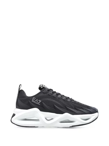 Sneakerși Ea7 Emporio Armani cu imagine negru