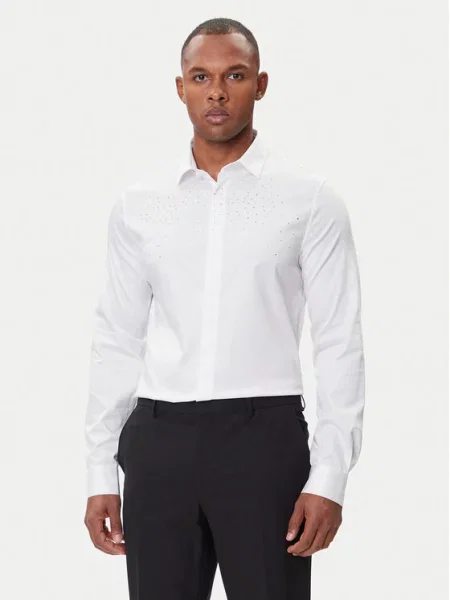 Košile Armani Exchange bílá
