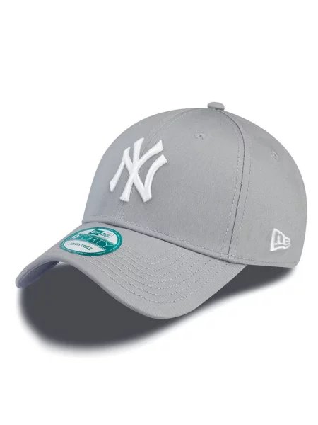 New Era Cap Mlb League Basic New York Yankees Grey/ White alb