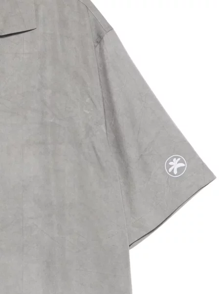 Tricou polo Bonsai scurt gri