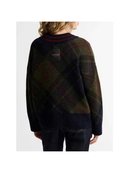 Sweter Barbour zielony