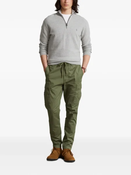 Cu centură curea Polo Ralph Lauren tricotate cu dungi albastru