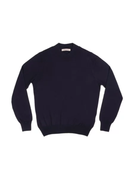 Sweter La Fileria niebieski