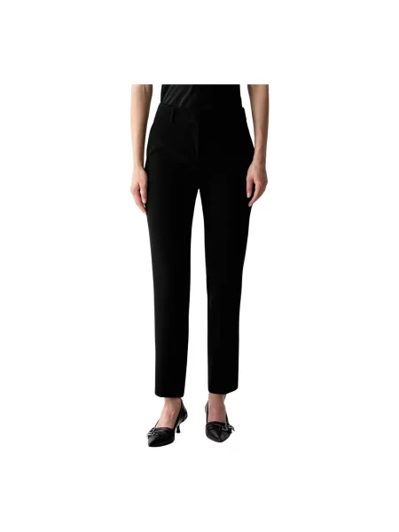 Trussardi spodnie garniturowe czarne
