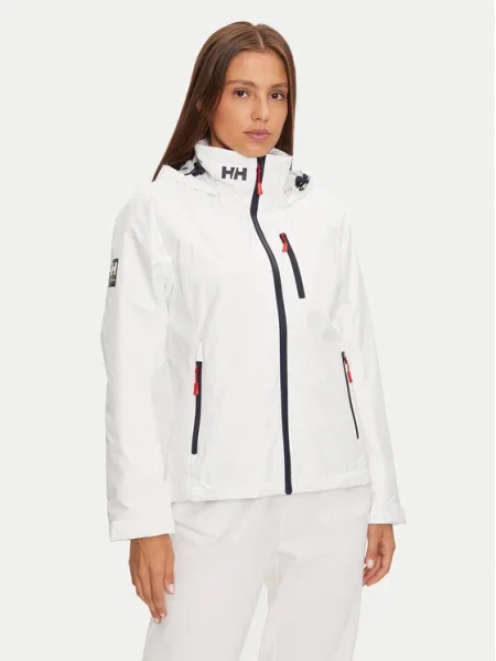 Dámska bunda Helly Hansen Crew Hooded Midlayer white biela