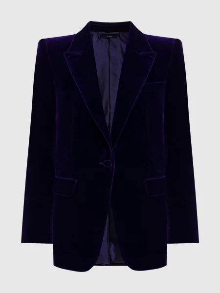 Оксамитовий жакет Tom Ford фіолетовий