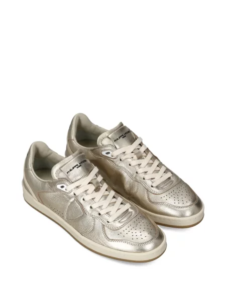 Sneakers Philippe Model Paris με κορδόνια με δαντέλα χρυσό