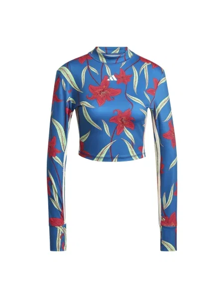 ADIDAS PERFORMANCE Funkční tričko tmavě modrá / pastelově zelená / brusinková bílá