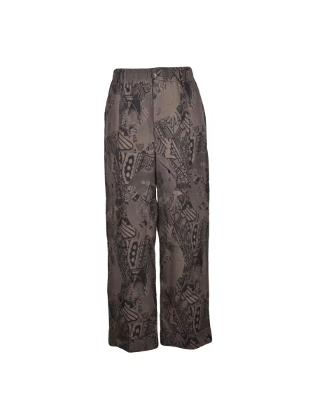 Lniane spodnie Vivienne Westwood