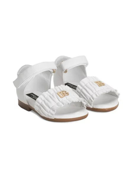 Sandały dziecięce Dolce And Gabbana białe