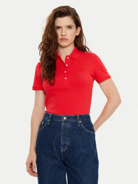 Lacoste Tricou polo roșu