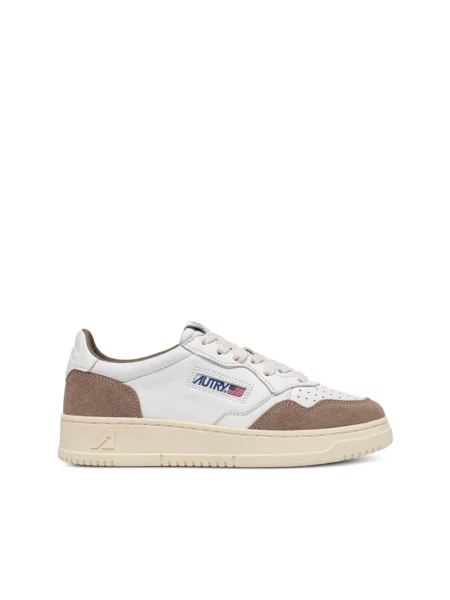 Sneakersy Autry skórzane białe